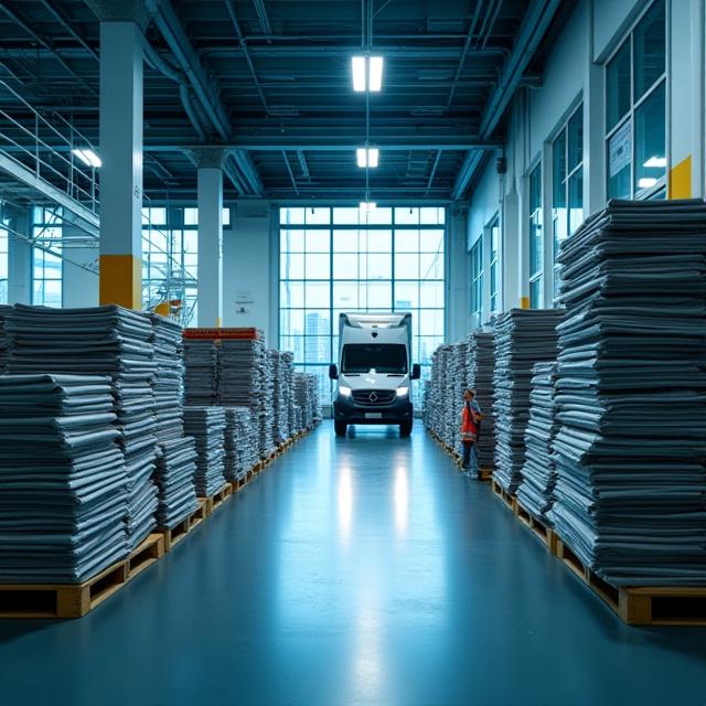 Montreal logistics and print media distribution hub